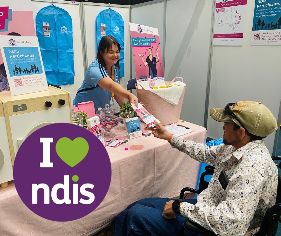 NDIS registered service provider The Laundry Lady. Book online for wash, dry, fold and ironing services.