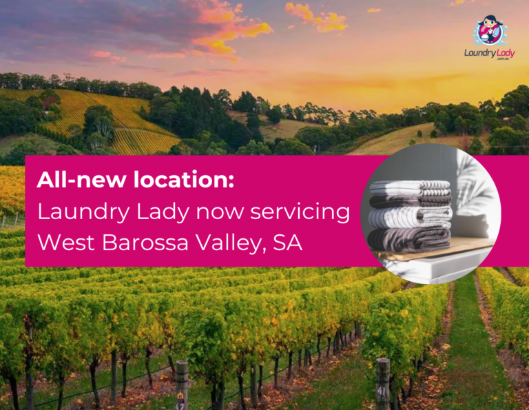 Laundry Lady cleans up in the Barossa Valley
