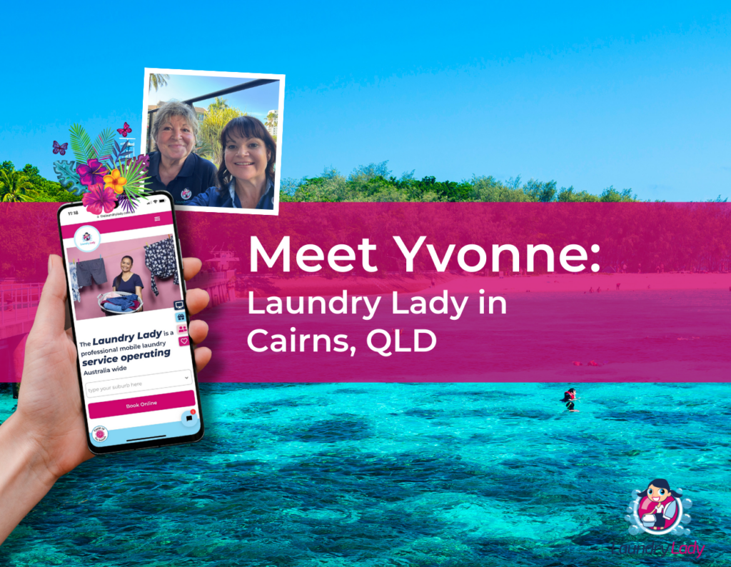 Laundry Lady in Cairns - Yvonne - Pickup and delivery laundry service Australia wide