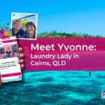 Laundry Lady in Cairns - Yvonne - Pickup and delivery laundry service Australia wide