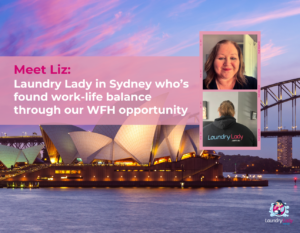 Laundry Lady in Sydney - WFH Opportunity Liz Jeffs