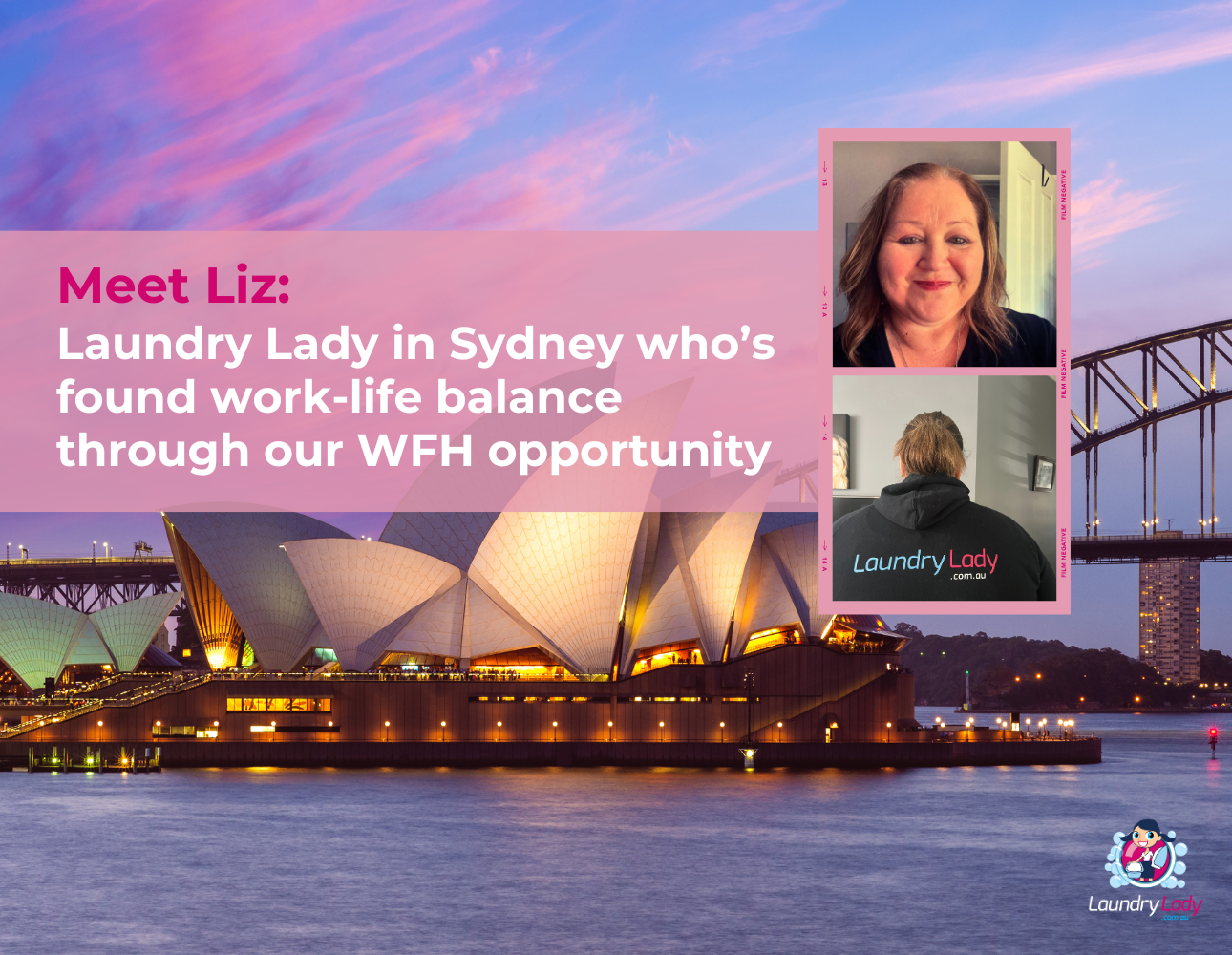 Meet Liz: Laundry Lady in Sydney who’s found work-life balance through our WFH opportunity