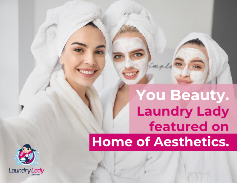 Laundry Lady featured on Home of Aesthetics: Fresh Linens for Busy Beauty Pros