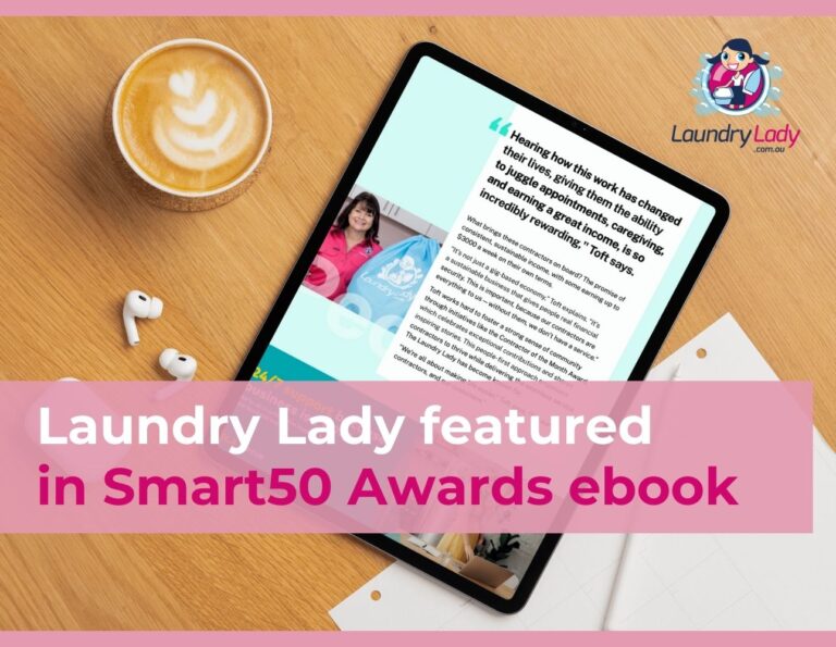 Laundry Lady featured in Smart Company Smart50 Awards ebook