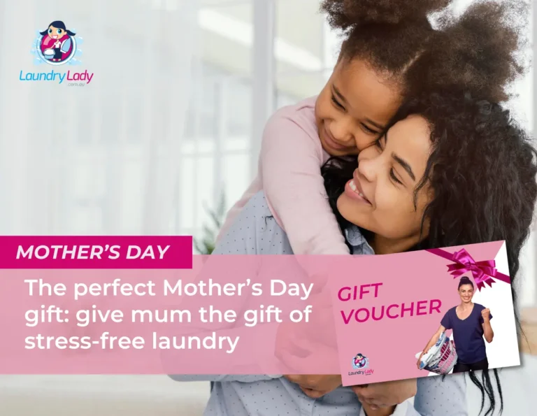 The perfect Mother’s Day gift: give mum the gift of stress-free laundry