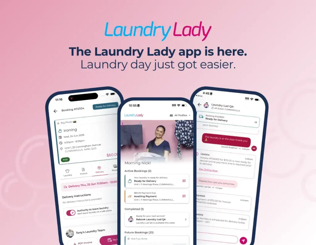 Introducing The Laundry Lady App