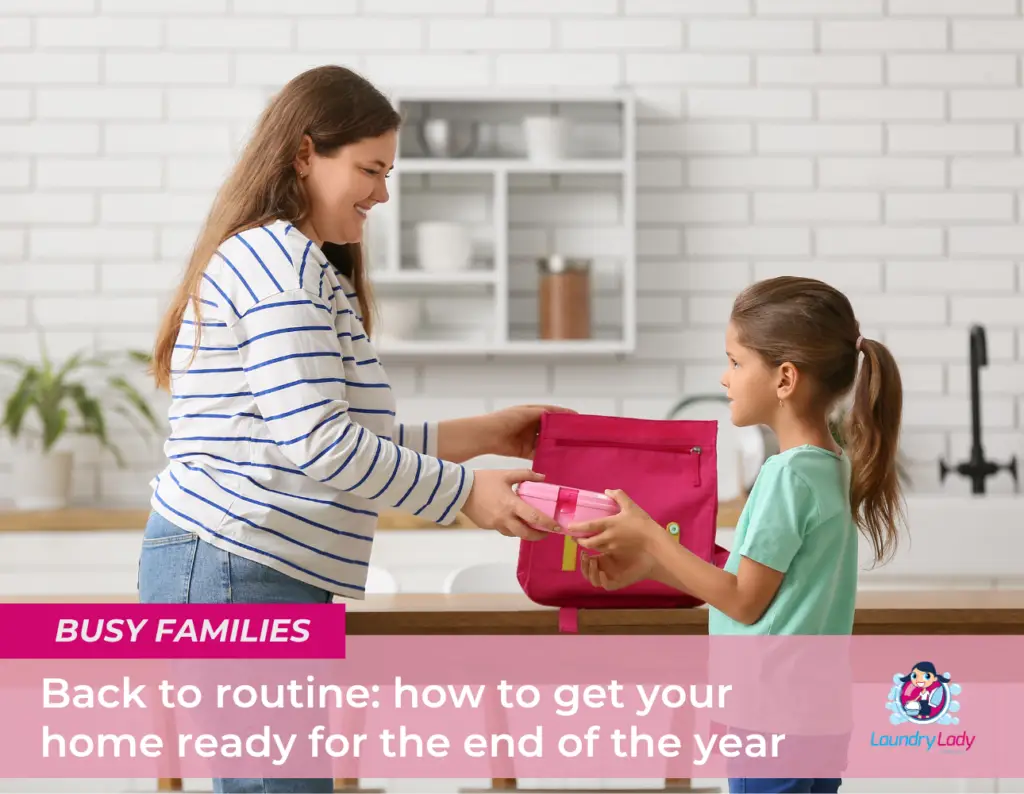 Back to routine - Laundry Lady - Busy households